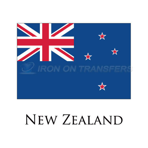New Zealand flag Iron-on Stickers (Heat Transfers)NO.1942